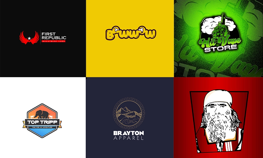 Logo Design Portfolio Digiwiser USA